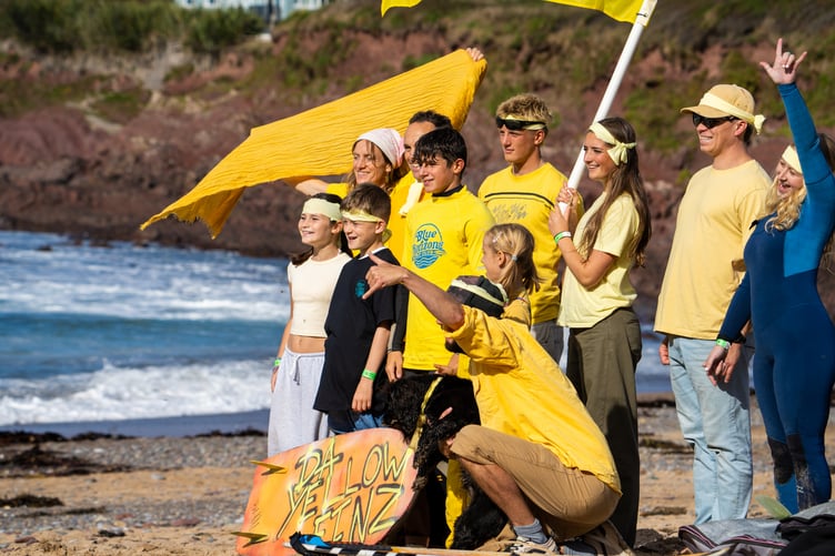 The Manorbier Inclusive Tag-Team Shootout brought together surfers of all ages and abilities for a celebration of Pembrokeshire’s surfing community