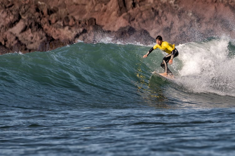 The Manorbier Inclusive Tag-Team Shootout brought together surfers of all ages and abilities for a celebration of Pembrokeshire’s surfing community