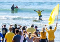 WATCH: Pembrokeshire surf community comes together at Manorbier