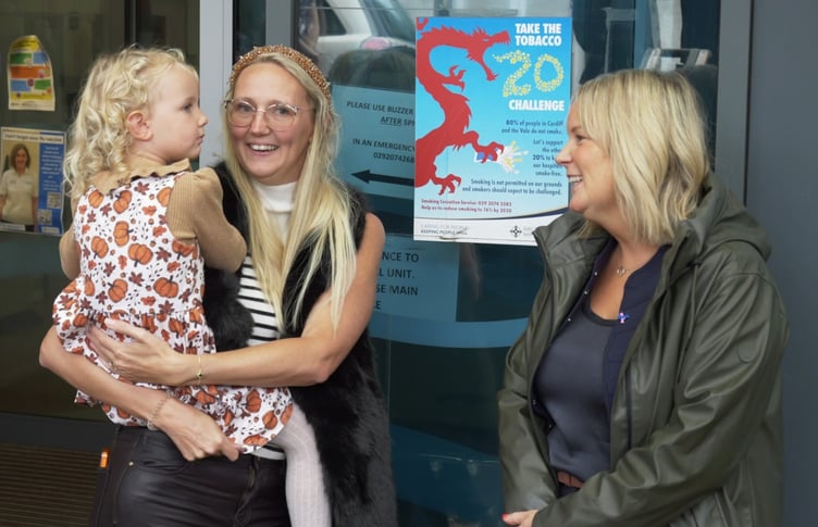 For Joanne, a health visitor from Pembrokeshire, the dangers of RSV are very real. Her daughter was admitted to hospital on Christmas Eve after testing positive for RSV