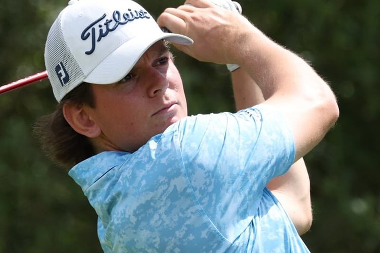 Luke Harries produced a remarkable round