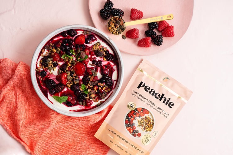 Peachie Toppings are hand-baked blends of nuts and seeds, developed over two years with universities and nutritionists.
