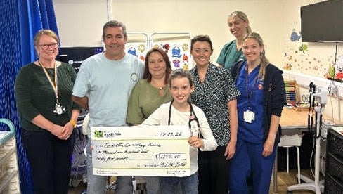 Rendcomb Rugby Wing Walk challenge raises £1,194 for Glangwili Hospital's Cardiology ...