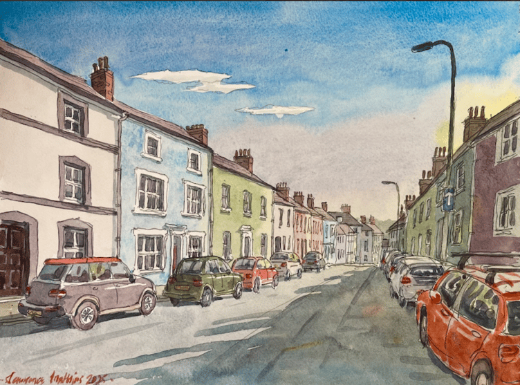 Artist Lawrence Mathias returns to his hometown for a solo show of watercolours and mixed media at the Waterfront Gallery in Milford Haven