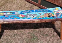 Tenby's Ysgol Hafan Y Mor seeks help to find special Eisteddfod bench