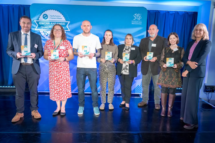 Picture by Rob Norman HayMan Media 13.10.26
Careers Wales Quality Awards 2026
All rights reserved by Rob Norman/ HayMan Media