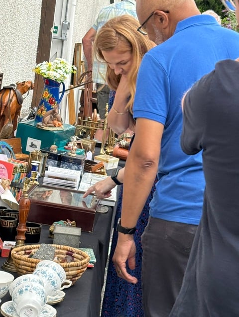 TV expert Irita Marriott at Llandeilo