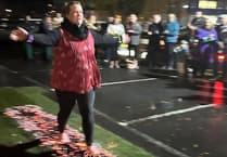 Hywel Dda Fire Walk returns to Glangwili Hospital