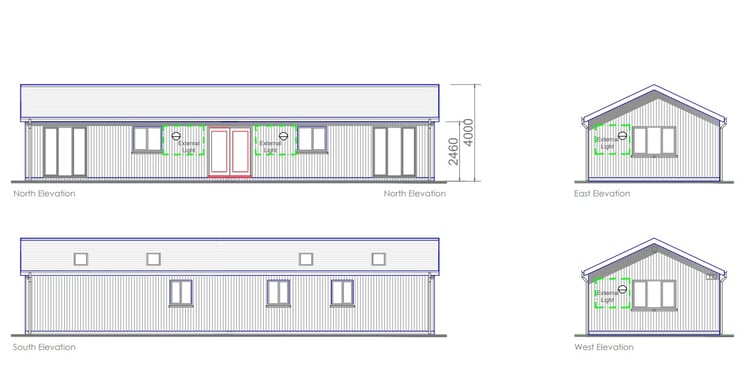 The Made Of More Yard dayroom. Picture: Anthony Thomas/Hayston Developments & Planning Ltd application to Pembrokeshire County Council.