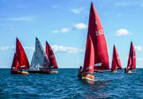 Tenby sailors enjoy sparkling day on the water