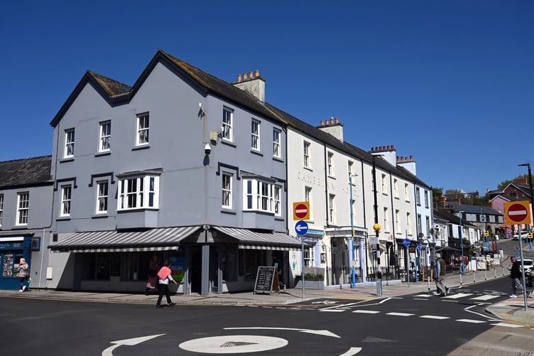 Road layout changes in Saundersfoot were introduced earlier this year