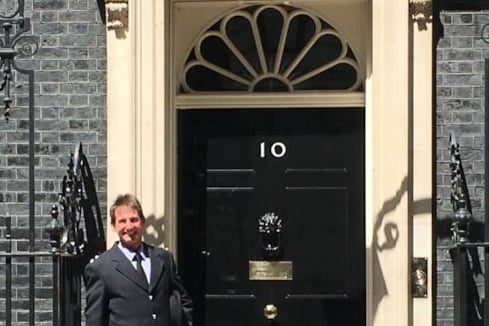 Watch Manager Jeremy Lees of Tenby Fire Station has been recognised for his ‘Outstanding Service to the Community’