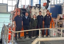 Tenby RNLI crew celebrate new qualifications