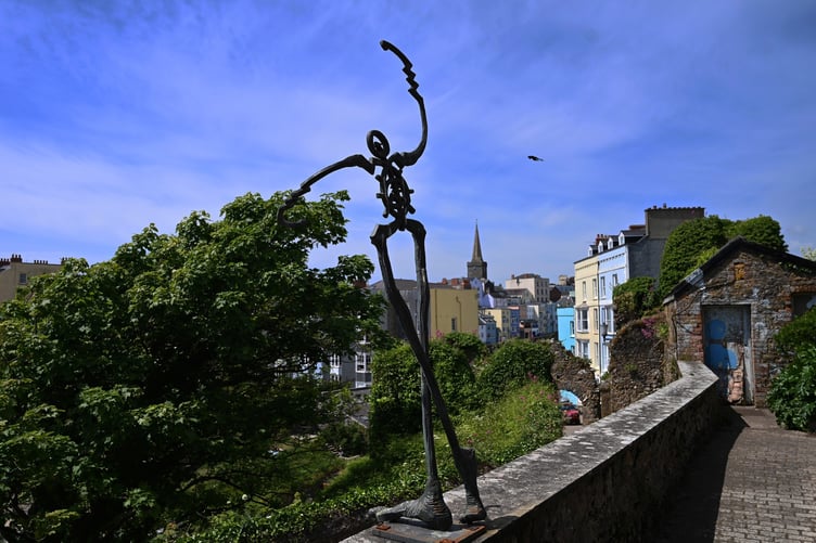 Tenby Museum and Art Gallery is located on Castle Hill
