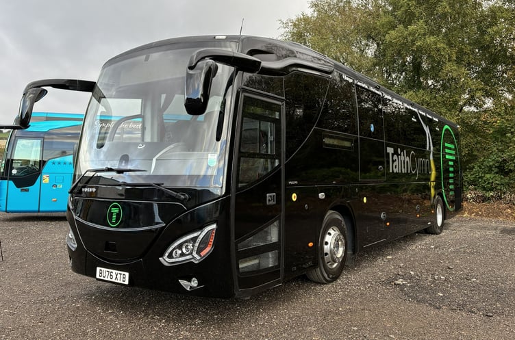 The TaithCymru coach service will connect North and South West Wales with daily services between Bangor and Carmarthen.