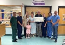 Carmarthenshire cyclists raise £4,360.75 for Prince Philip Hospital ward