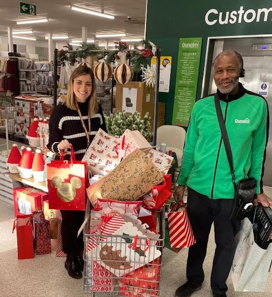 Dunelm Carmarthen is supporting the Wish Fund for a third year running, bringing festive joy to children across mid and west Wales. The store's Christmas tree is hanging with 350 Wish Fund tags