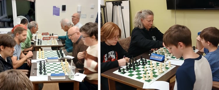 Pembrokeshire Chess Club’s home match with Narberth