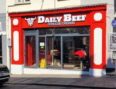 The Daily Beef gourmet burger signage. Picture: Hayston Developments & Planning Ltd application to Pembrokeshire County Council.