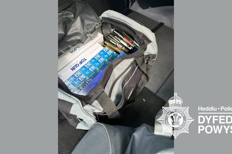 A multi-agency operation in Carmarthenshire has resulted in the seizure of thousands of illegal cigarettes and the arrest of several people