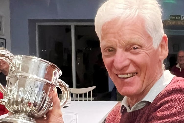Robin Wood was presented with the Conway Cup