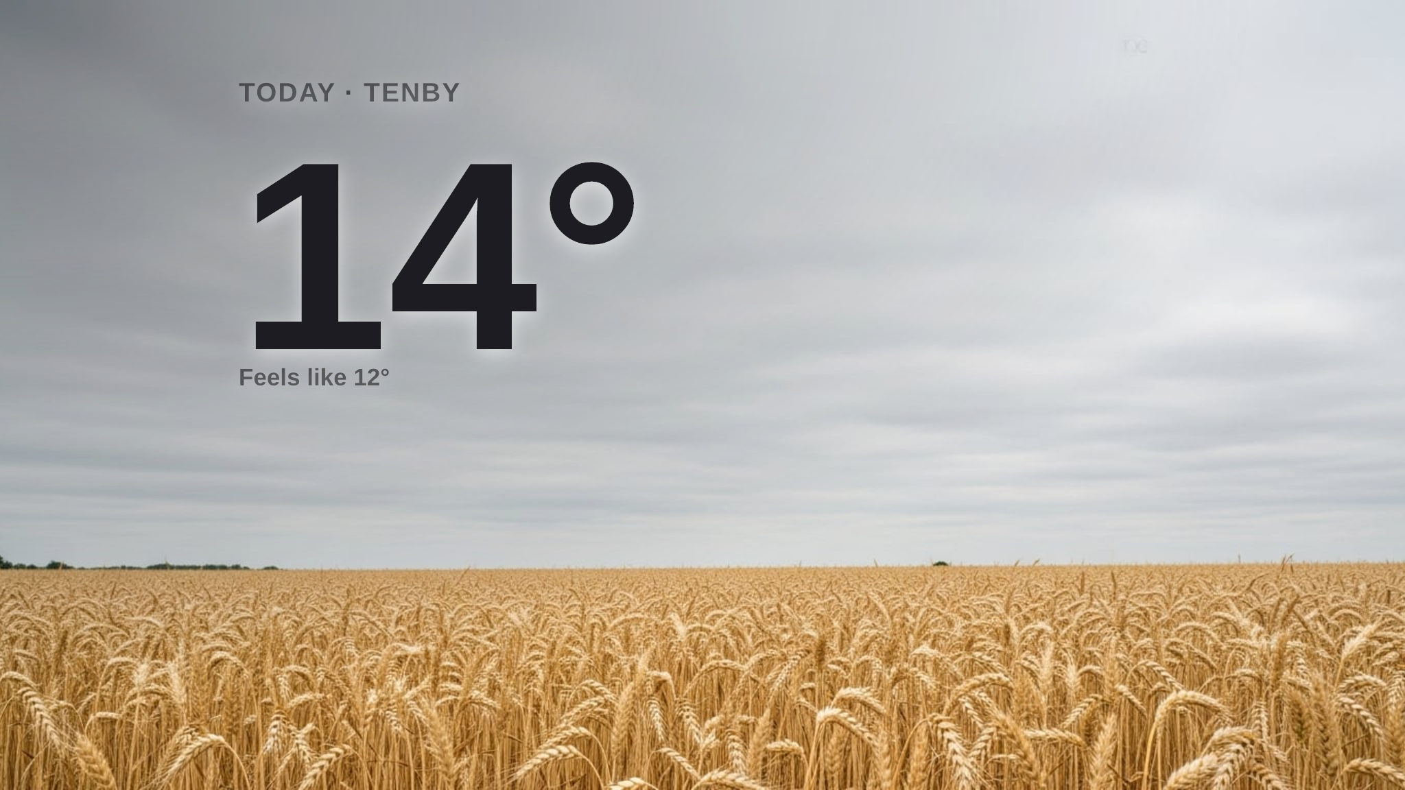 Rain on the way for Tenby today - here's your Tuesday forecast