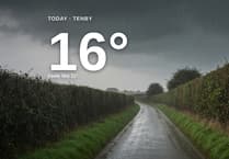 Heavy rain on the way for Tenby - here's your Saturday forecast