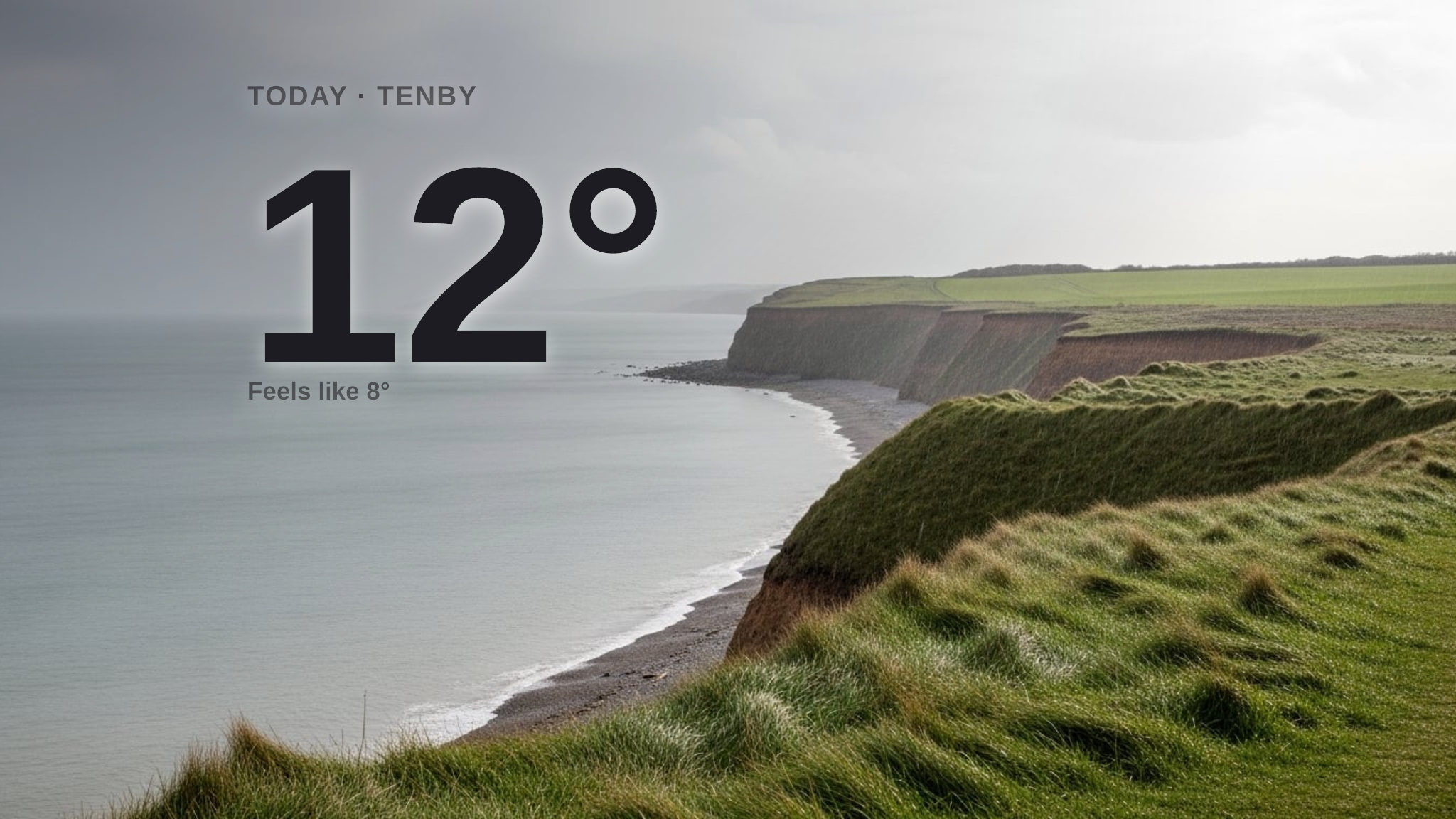 Rain on the way for Tenby today - here's your Wednesday forecast