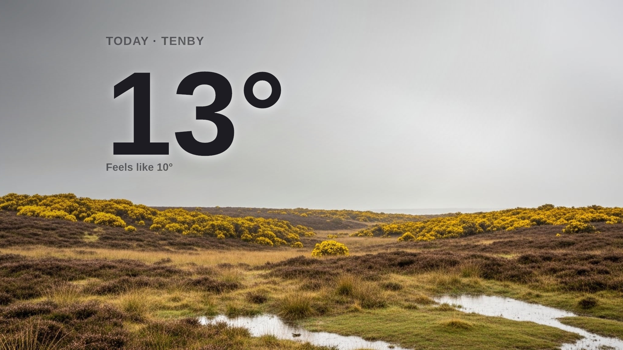 Rain on the way for Tenby today - here's your Monday forecast