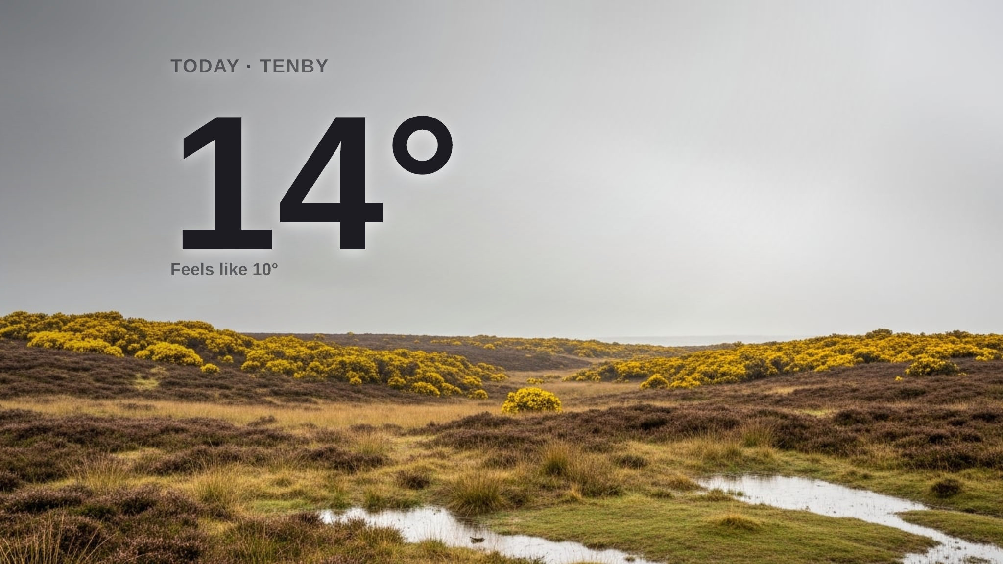 Rain on the way for Tenby - here's your Tuesday forecast