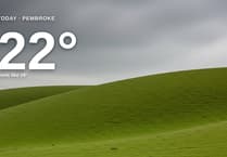 Overcast skies for Pembroke today - here's what to expect