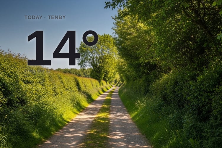 Tenby weather: sunny Friday with little chance of rain and a high of 14°C